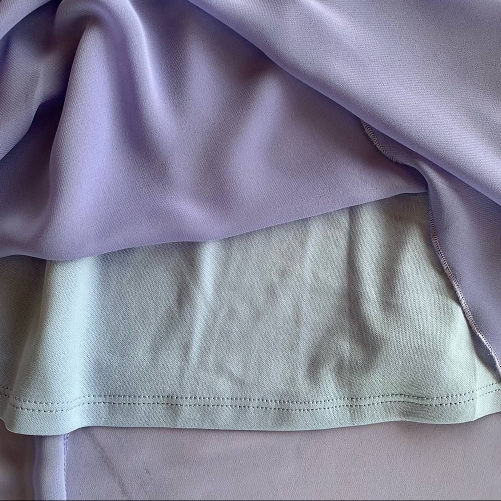 NWT LuLaRoe Lola purple Lavender and Pink
Layered Chiffon Skirt - Size Large - Picture 7 of 9